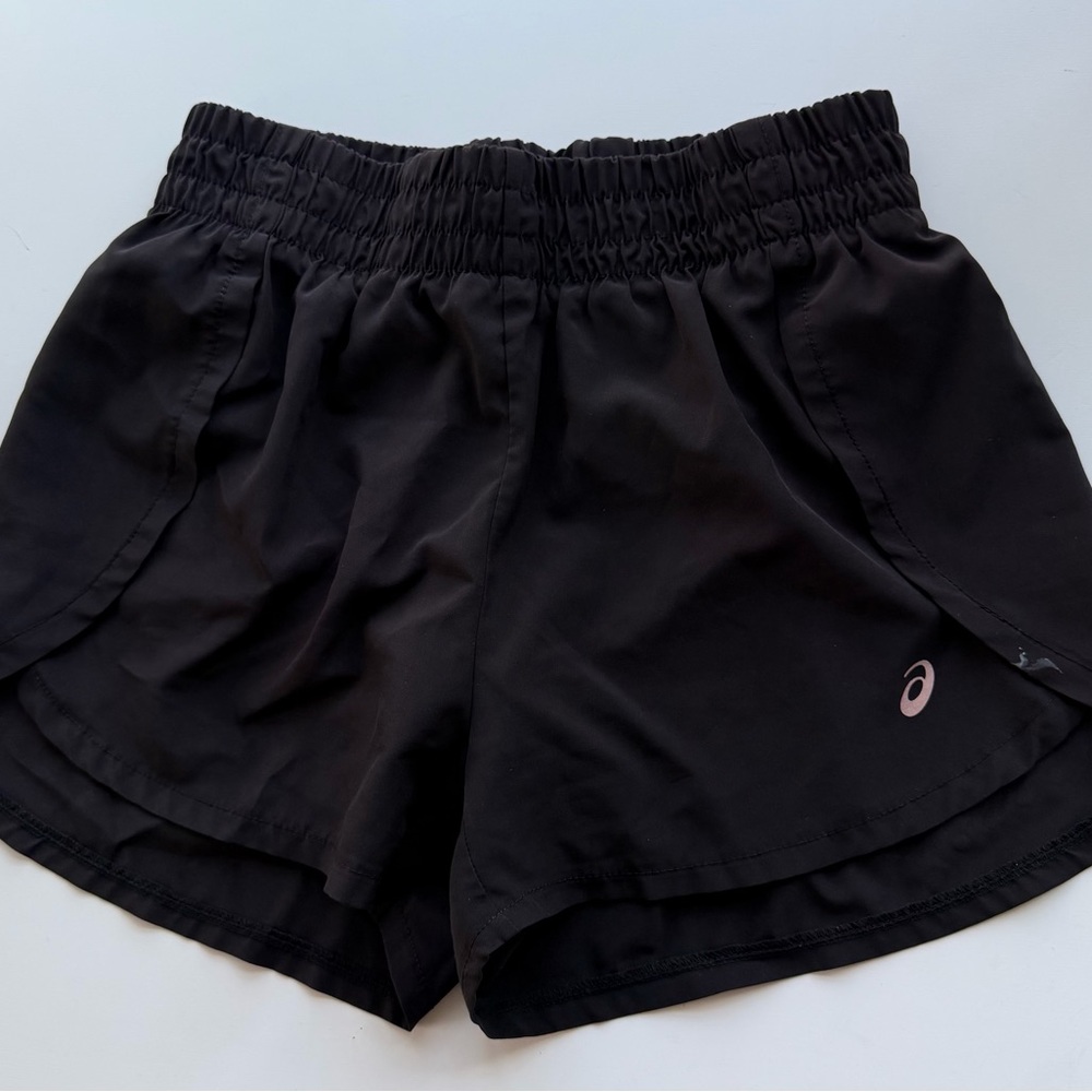 Asics Women's Black Athletic Shorts
